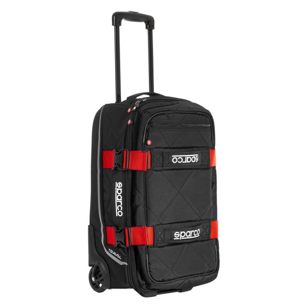 Sparco 016438NRRS Black & Red Travel Bag