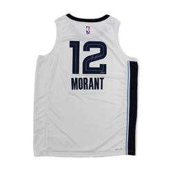 Radtke Sports 23311 Ja Morant Signed Memphis Grizzlies Nike Swingman NBA Jersey&#44; White