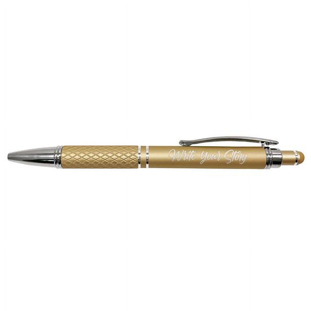 Swanson Christian Supply 400469 Write Your Story Diamond Touch Gift Pen&#44; Gold