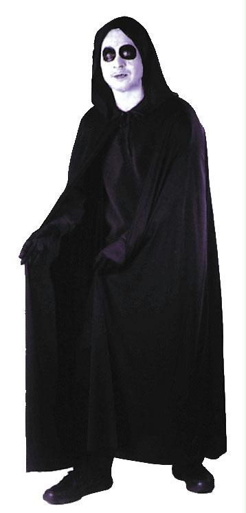 Costumes For All Occasions Fw9159Bk Cape 68 Inch Hooded Black