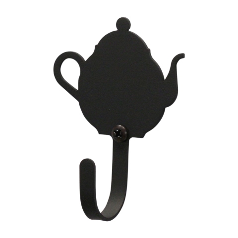 Village Wrought Iron WH-70-S Teapot Wall Hook Small