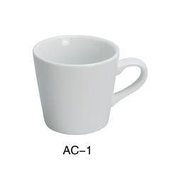 Yanco AC-1 3.25 in. 7 oz ABCO Tall Cup - Porcelain&#44; Super White - Pack of 36