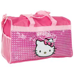 Hello Kitty Sanrio Hello Kitty Duffel Bag 18" Girls Carry On Overnight Travel Dance Sanrio Pink