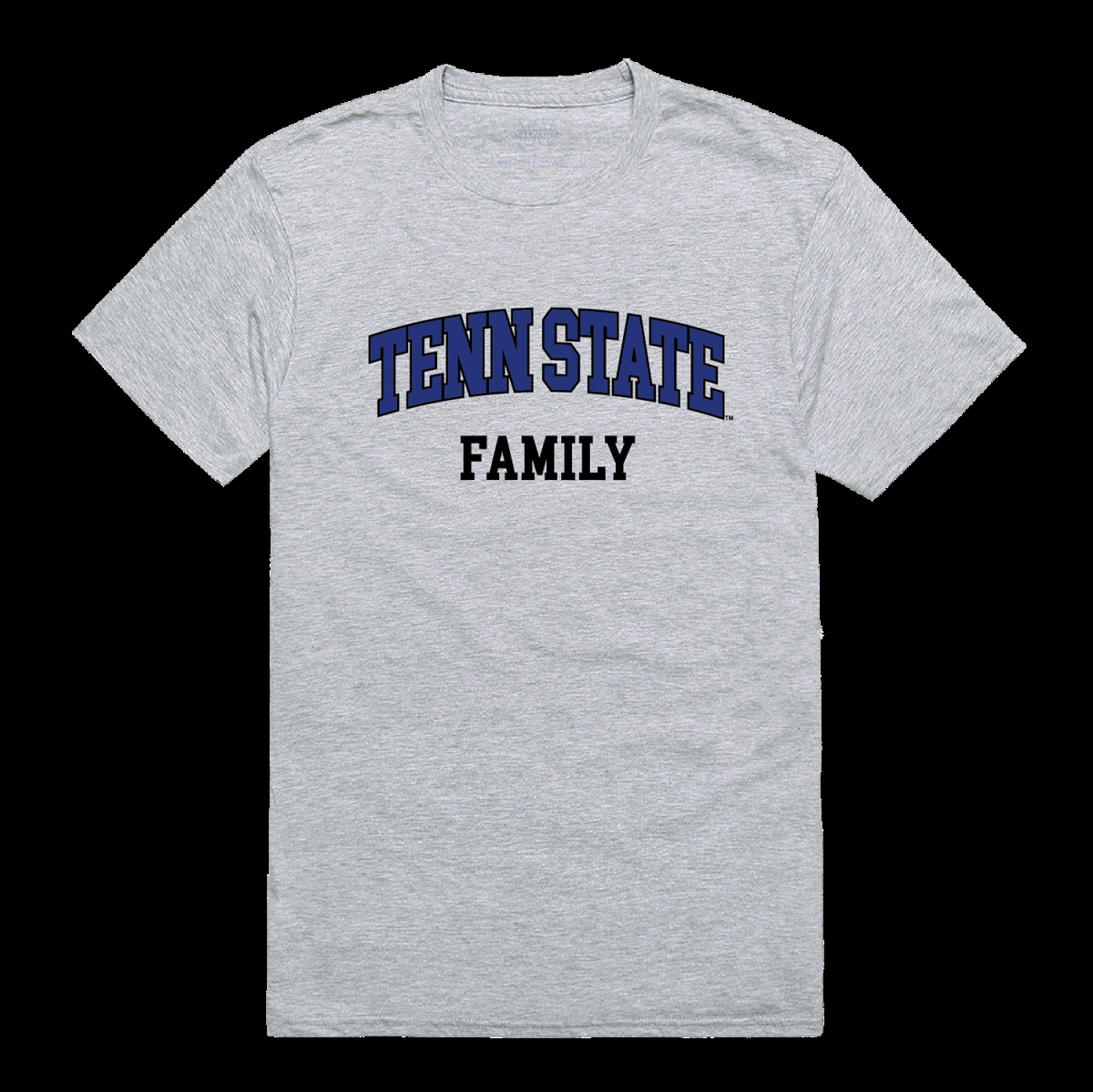 W Republic 571-390-HGY-04 Tennessee State University Tigers Family T-Shirt&#44; Heather Grey - Extra Large