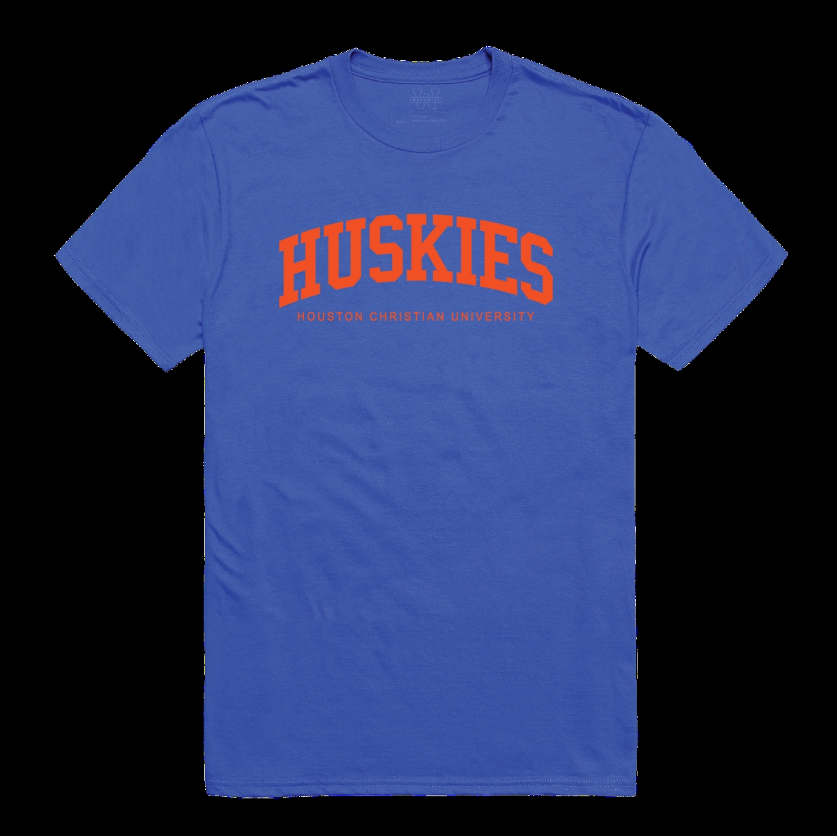 W Republic 537-524-RL2-04 Houston Christian University Huskies College T-Shirt&#44; Royal - Extra Large