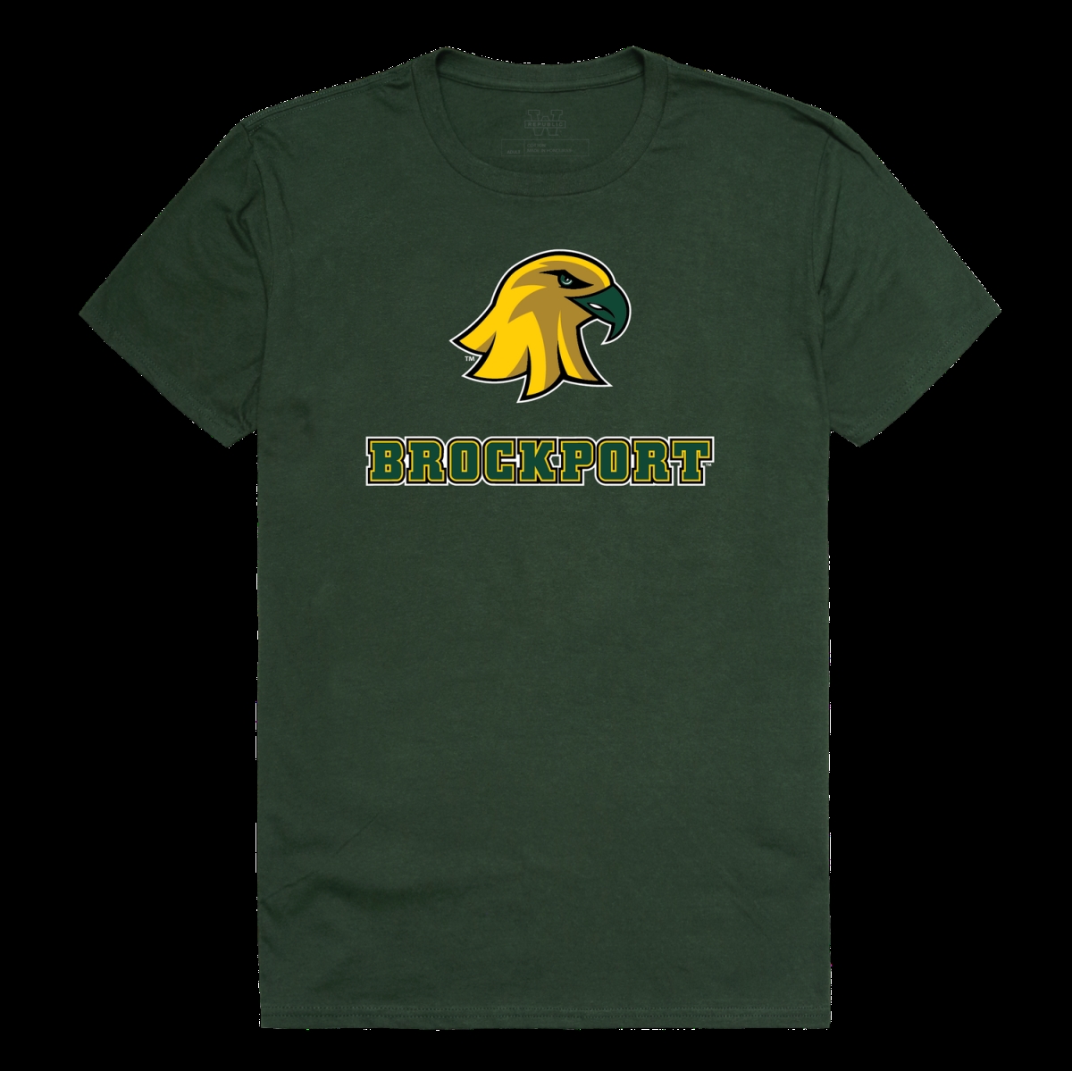 W Republic 506-271-FR2-03 State University of   York at Potsdam Brockport Golden Eagles The Freshmen T-Shirt&#44; Forest Green - Large