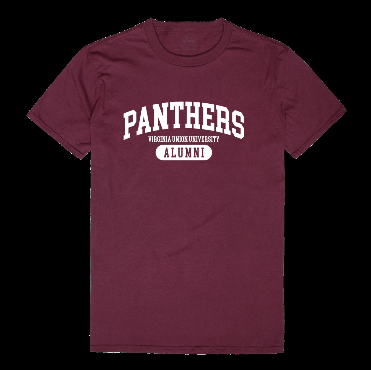 W Republic 559-729-MAR-02 Virginia Union University Panthers Alumni T-Shirt&#44; Maroon - Medium
