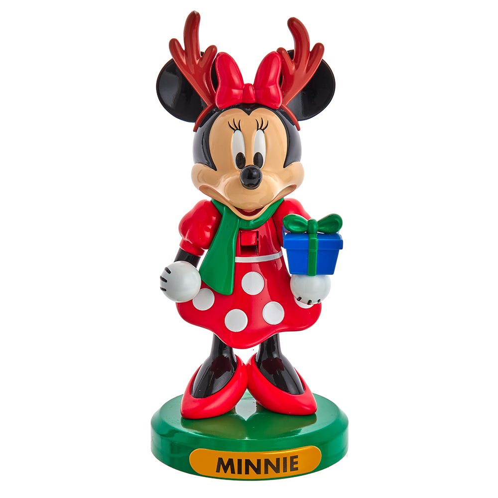 Disney DN6232M 6 in. Minnie Mouse with Tree Nutcracker