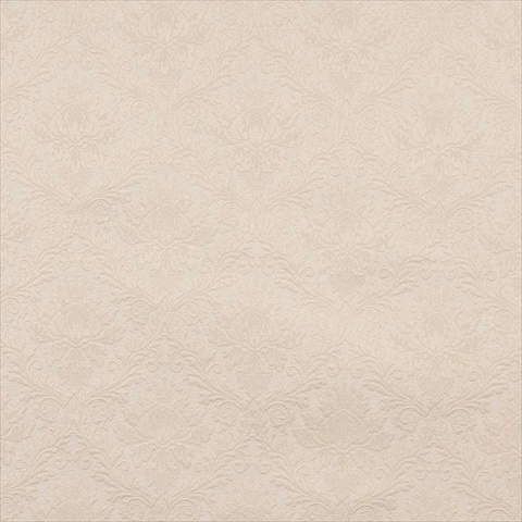 Fine-line 54 in. Wide Off White- Floral Jacquard Woven Upholstery Grade Fabric