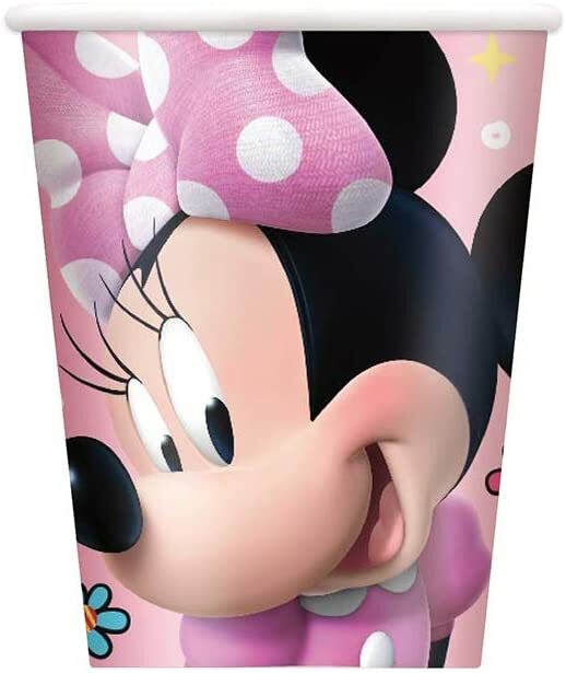 Trato 9 oz Disney Iconic Minnie Mouse Paper Cups - Pack of 8