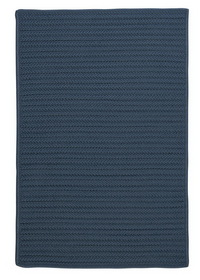Designs-Done-Right Rug  Simply Home Solid Braided Rug - Lake Blue - 4ft. x 6ft.