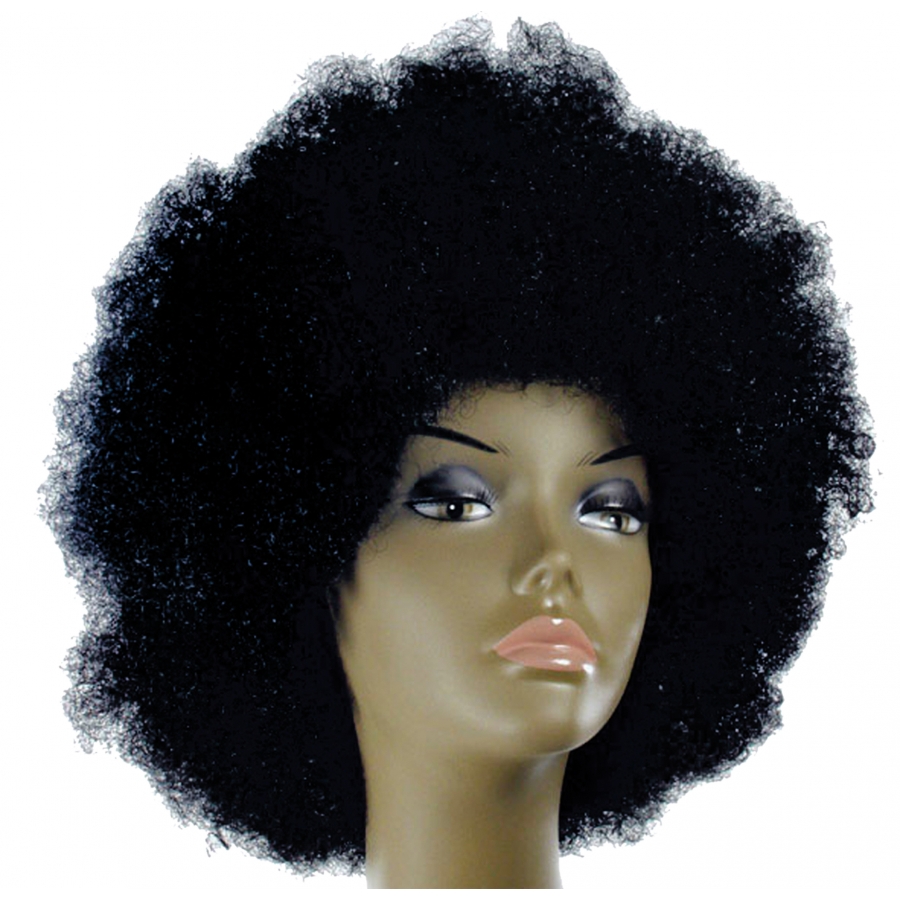 PerfectPretend Afro Deluxe Wig Royal Blue