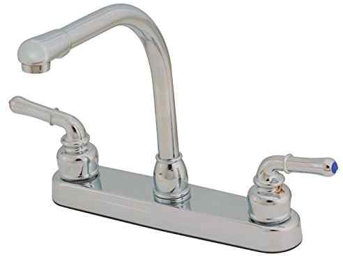 ProComfort 8 in. Hi-Rise Spout Deck Faucet&#44; Nickel