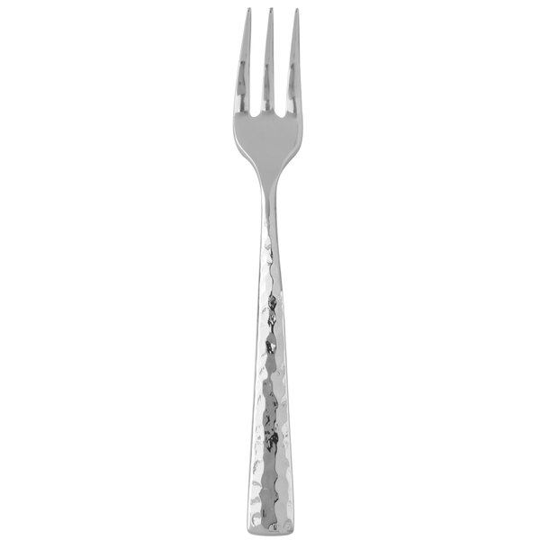 SteadyChef Cabria Stainless Steel Extra Heavy Weight Oyster &amp; Cocktail Fork  Silver