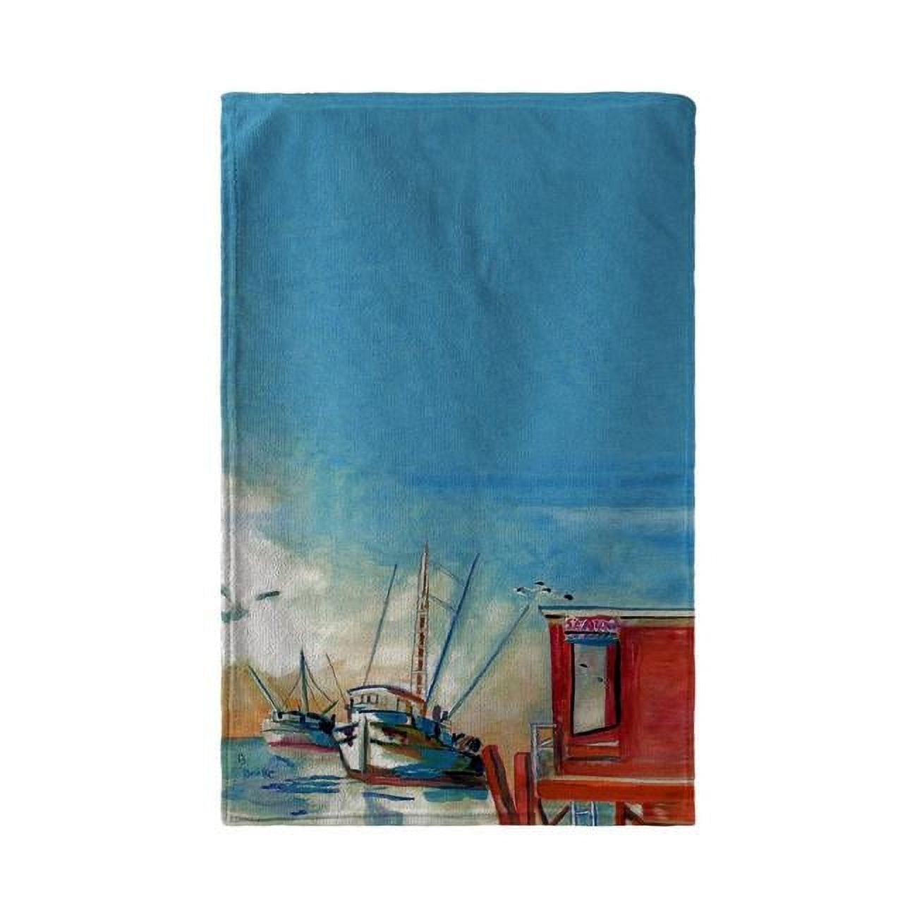 LRL 30 x 50 in. Shrimp Boat Beach Towel