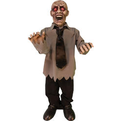 Consternationbola curva 36 in. Twisting Zombie Animated Prop
