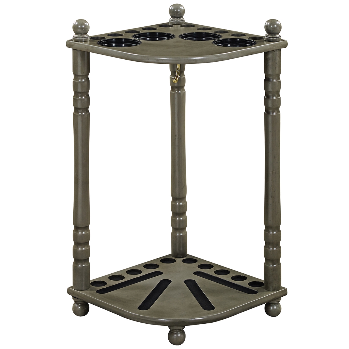 Go-for-Gold 16 x 16 x 24 in. Floor Cue Rack&#44; Slate