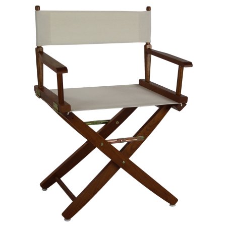 Doba-BNT 206-00-032-12 18 in. Extra-Wide Premium Directors Chair&#44; Natural Frame with Natural Color Cover