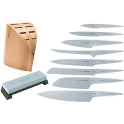 DOLLAR DAYS 10-Piece Knife Set with Block