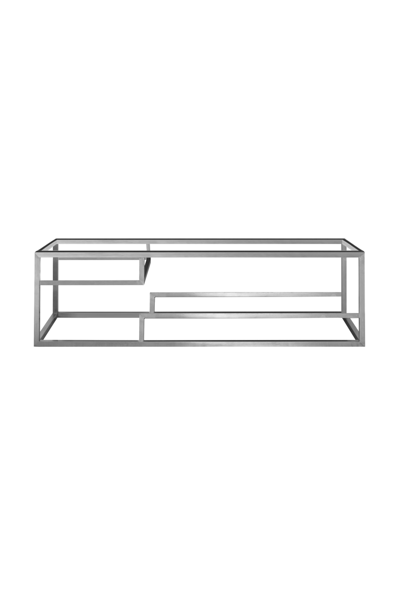 LRL 59 in. Cabinet Base for Columbia Cabinets&#44; Satin Nickel