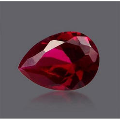 Glitter 2.5 CT Pear Cut Fancy Red Color Natural Loose Diamond