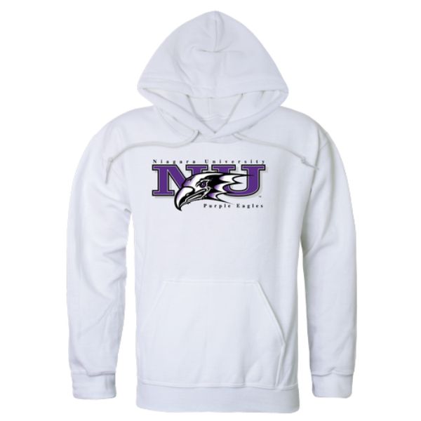 FinalFan Niagara University Purple Eagles the Freshman Hoodie&#44; White - Large