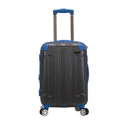 Luxury Luggage London Hardside Spinner Wheel Luggage Set&#44; Two Tone Grey