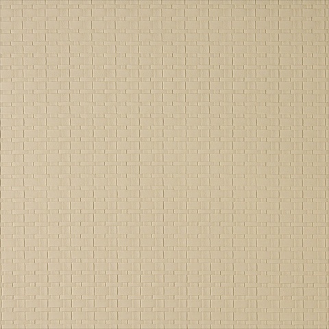 Fine-line 54 in. Wide Cream- Thin Basket Woven Upholstery Faux Leather