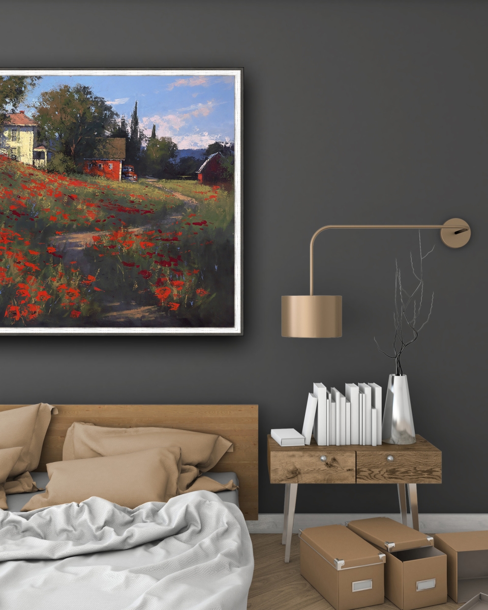 LovelyHome 35 x 43 in. All Who Wander Framed Canvas Art