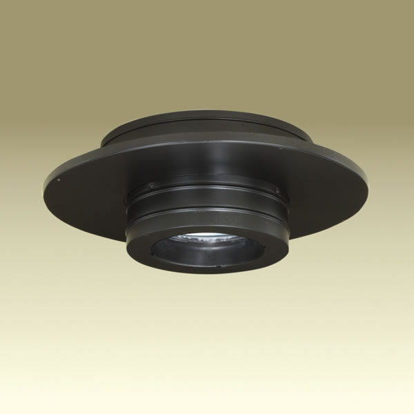 Ricki&'s Rugs M &amp; G Duravent 6DT-RCS 6 Inch  Dura Vent Duratech Round Ceiling Support  Black  Does Not Include Trim Collar