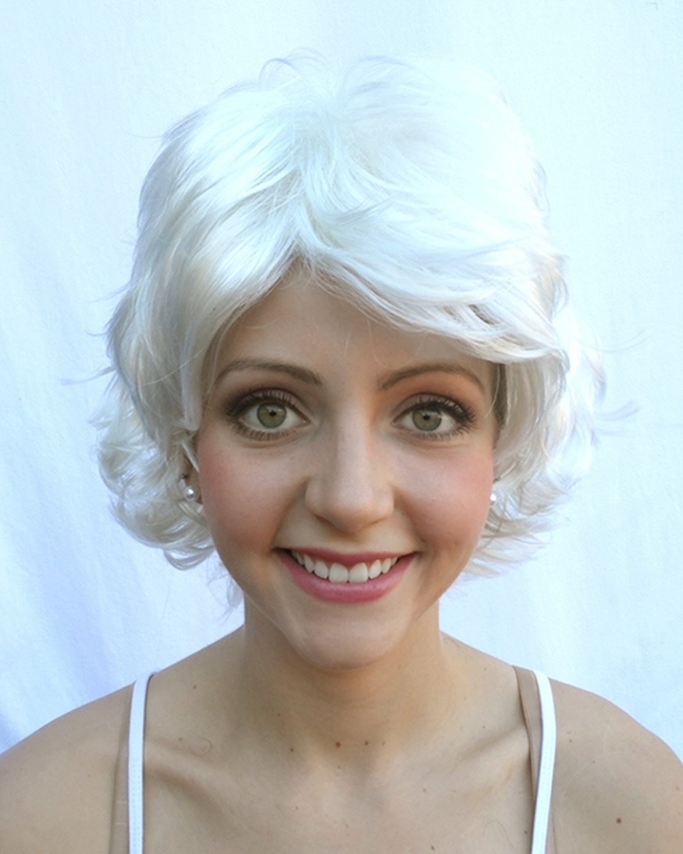 PerfectPretend Paula Dee White Wig Costume