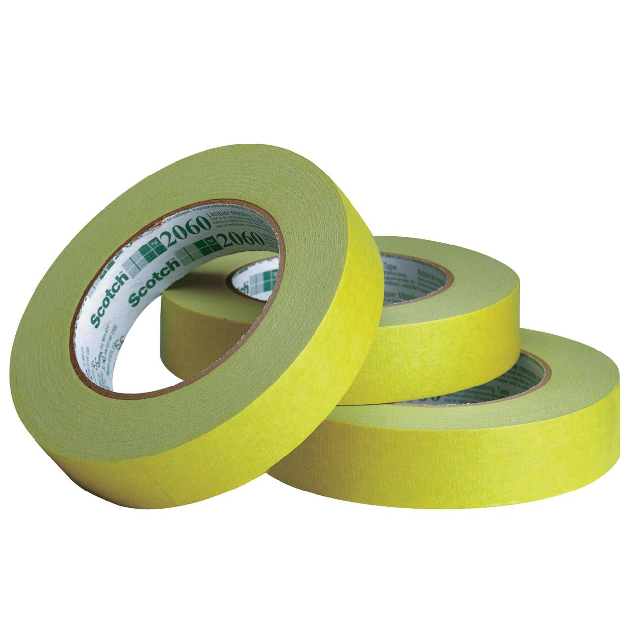 DefenseGuard 2 in. x 60 yards 2060 Masking Tape&#44; Green - Pack of 12