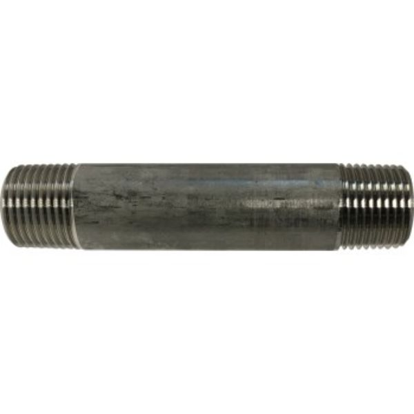 Gizmo 0.375 x 4 in. Schedule 40 Stainless Steel 304 Pipe Nipple