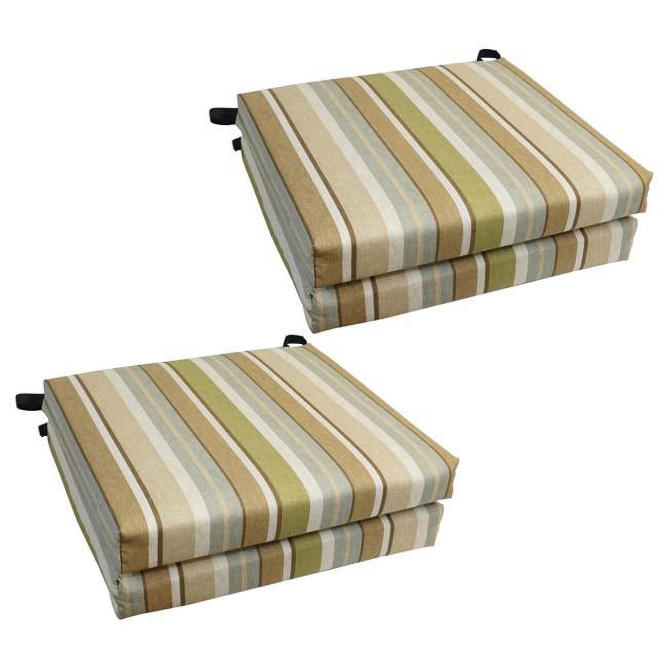 KD Gabinetes 20 x 19 in. Patterned Outdoor Chair Cushions