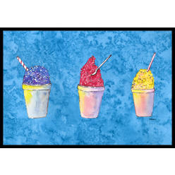 JensenDistributionServices Snowballs And Snow Cones Indoor Or Outdoor Mat