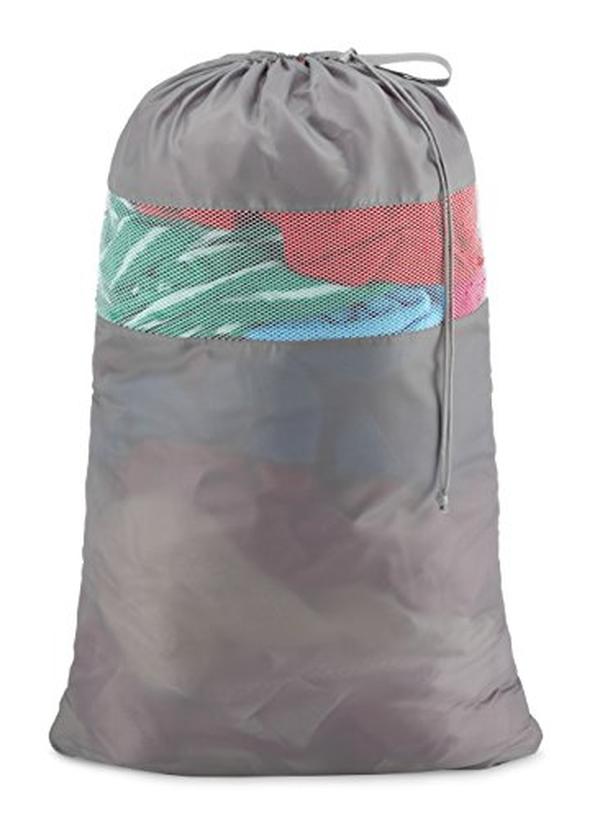 Campanas Y Silbatos Dura-Clean Laundry Bag&#44; Gray
