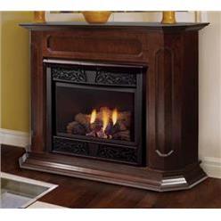 Terreno Barrington Wood Cabinet Fireplace&#44; Unfinished - Size 300