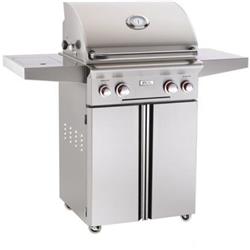 Bbq Innovations 24 in. Freestanding Liquid Propane Grill with 2 Standard Burners