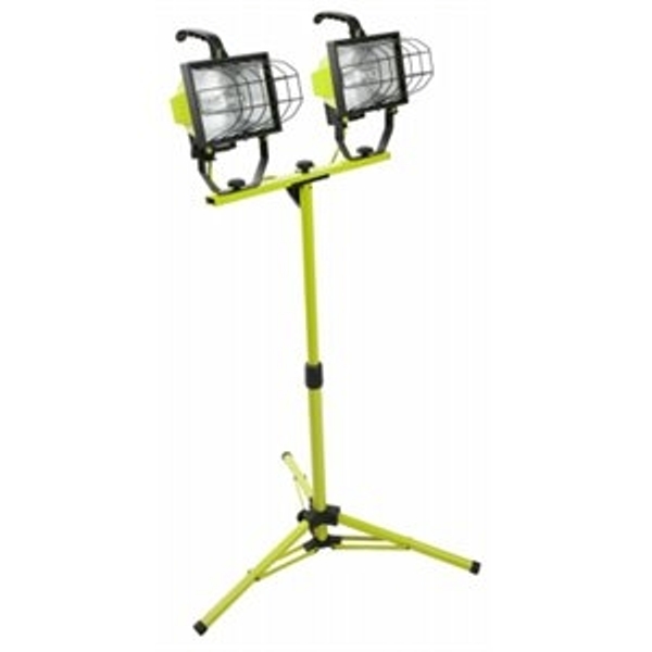 Sticky Situation 1000W Work Light with Telescoping Tri Pod Stand