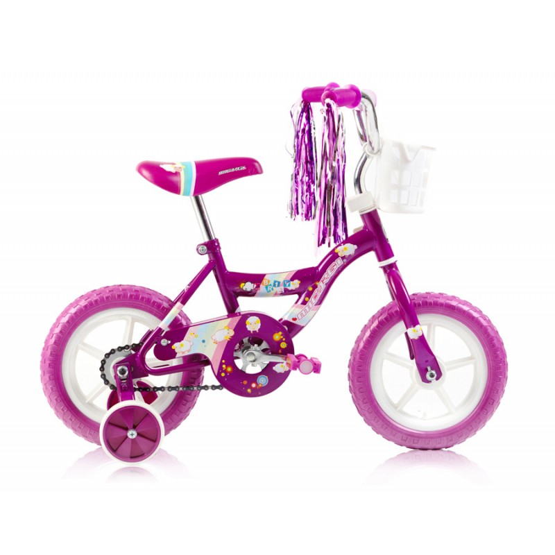 FastTackle 12 in. Girls BMX Bicycle&#44; Purple - 12 x 7 x 28 in.
