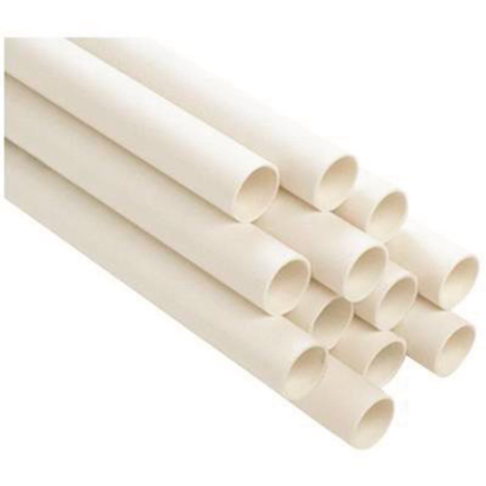 Cool Kitchen 3 in. x 10 ft. PVC-DWV Cellular Core Schedule 40 Pipe&#44; White