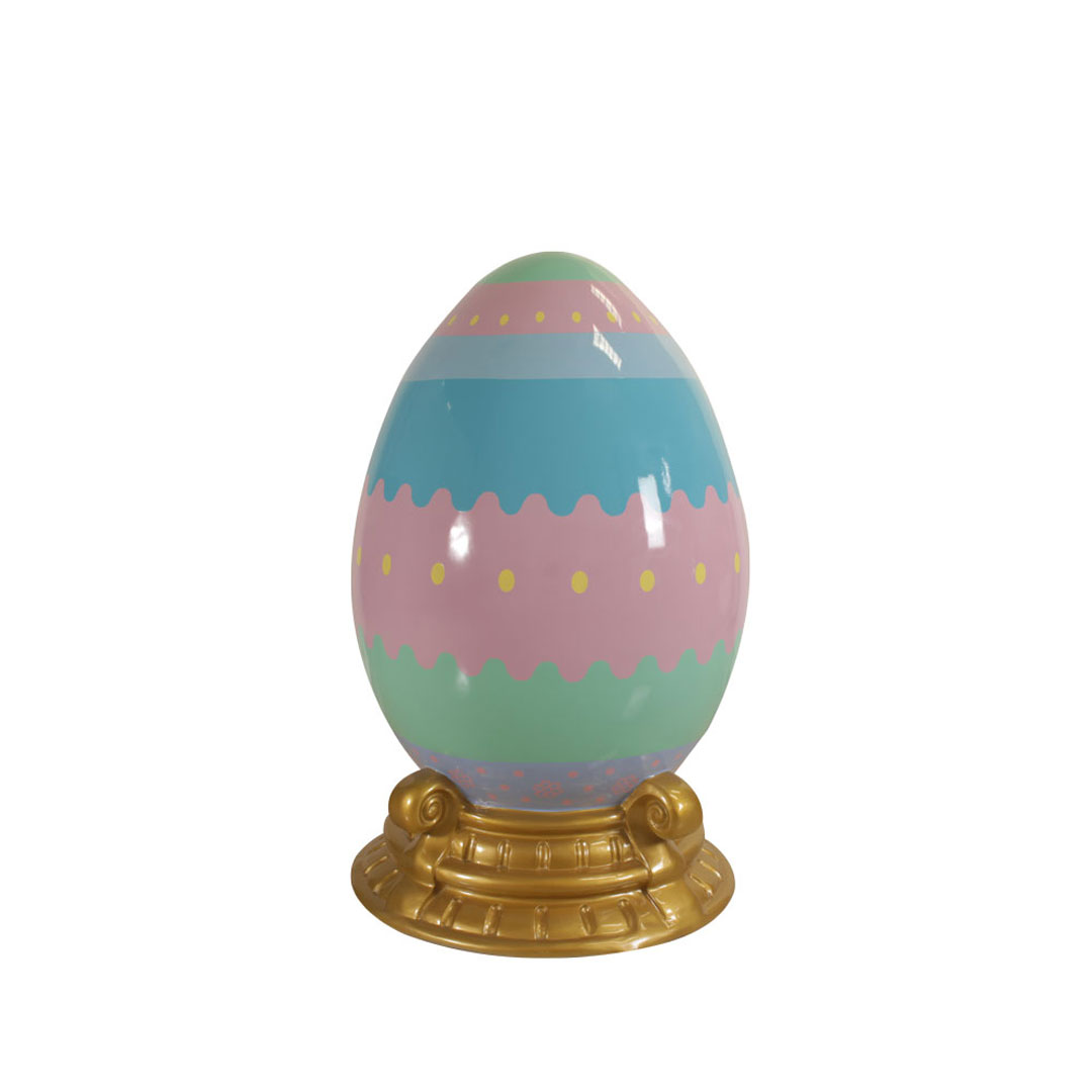 FunFlags 4.5 ft. Pastel Easter Egg Decor with Base