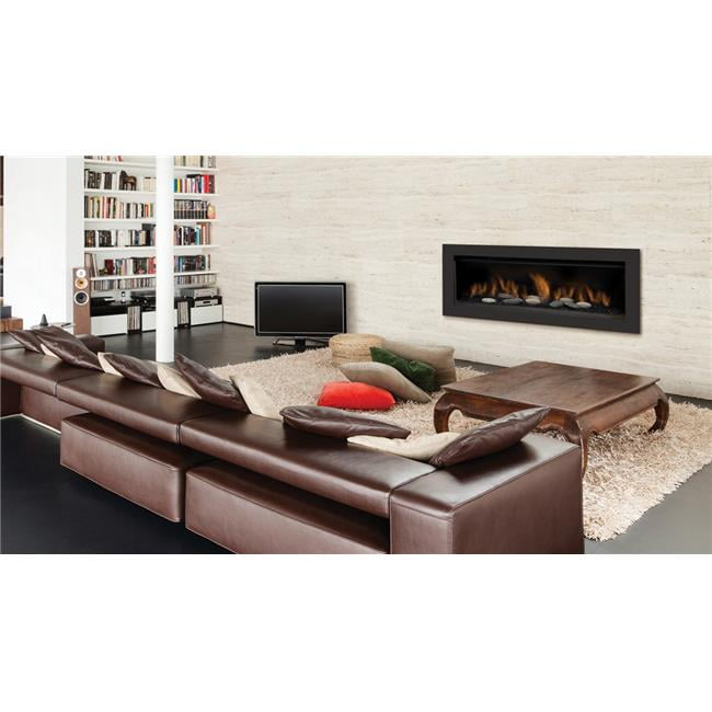 JensenDistributionServices 65 in. Austin Direct Vent Linear Gas Fireplace - Natural Gas