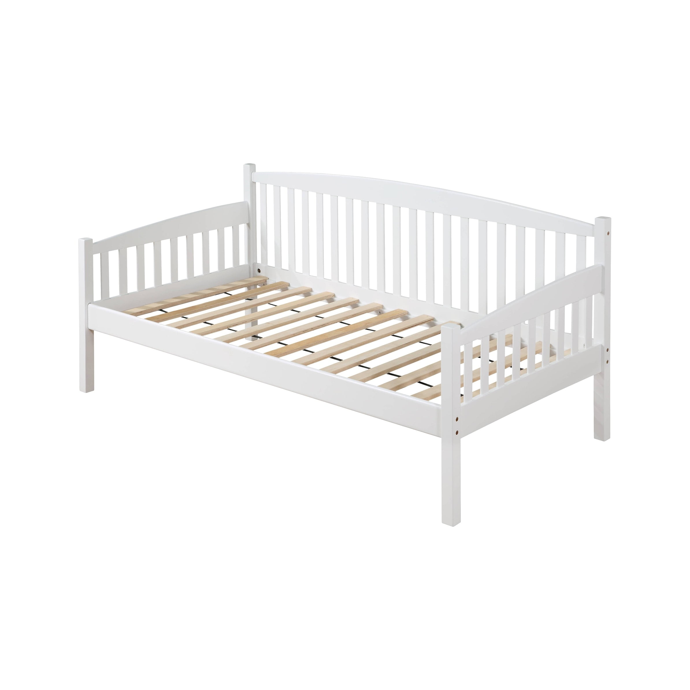 FurnOrama 80 x 42 x 37 in. Caryn Daybed&#44; White - Twin Size
