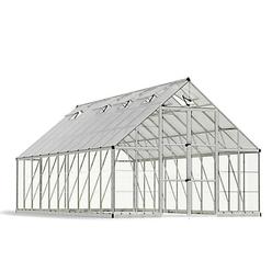 Brujula 10 x 16 ft. Balance Greenhouse - Silver