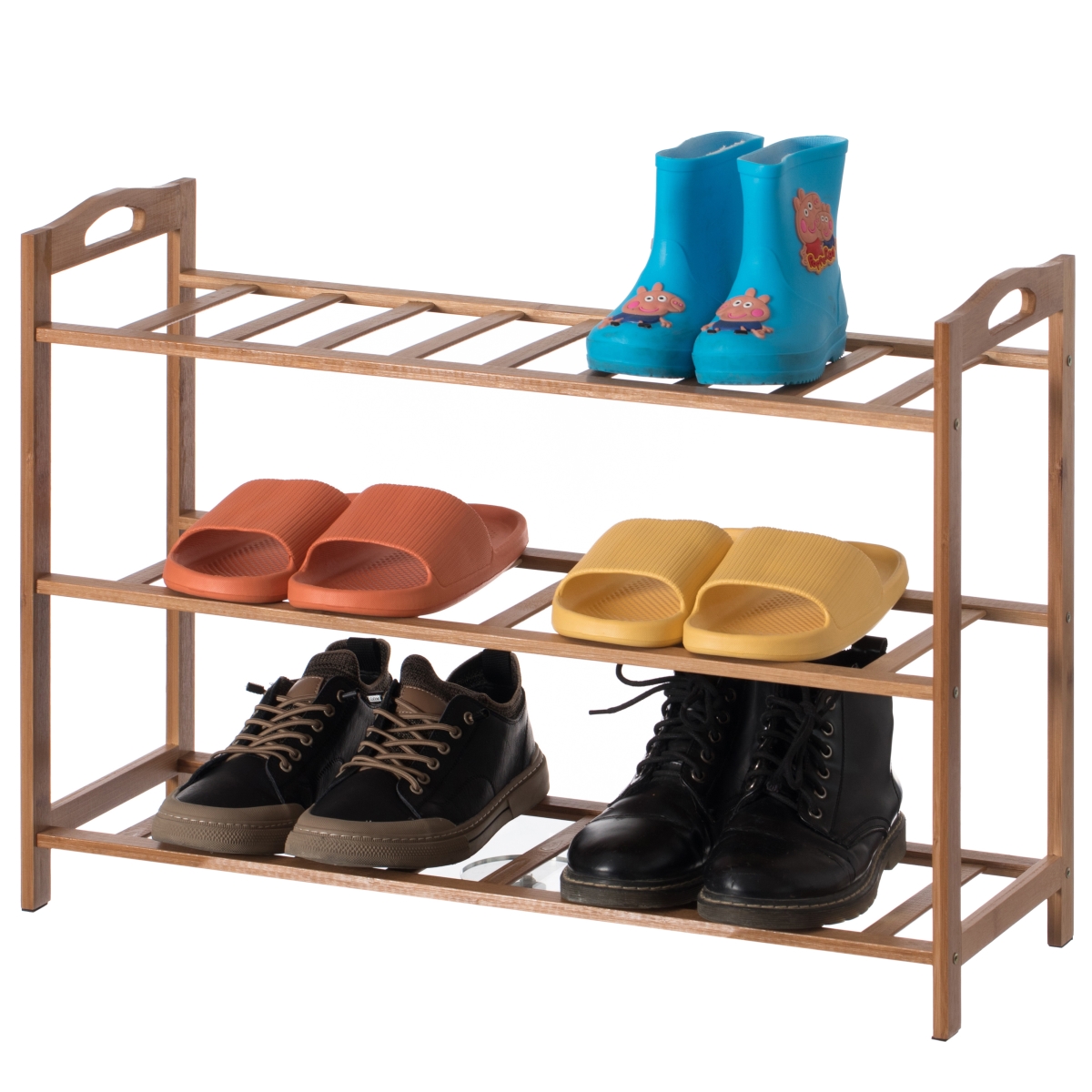 Kmart bamboo best sale shoe rack