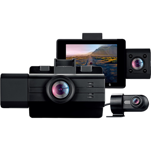 Extraer Scout Pro3 Channel 2K Plus 1080P Dashcam with Wi-Fi App OBD2 G-Sensor