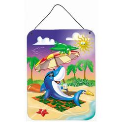ComfortCreator Dolphin Sunning on the Beach Wall or Door Hanging Prints