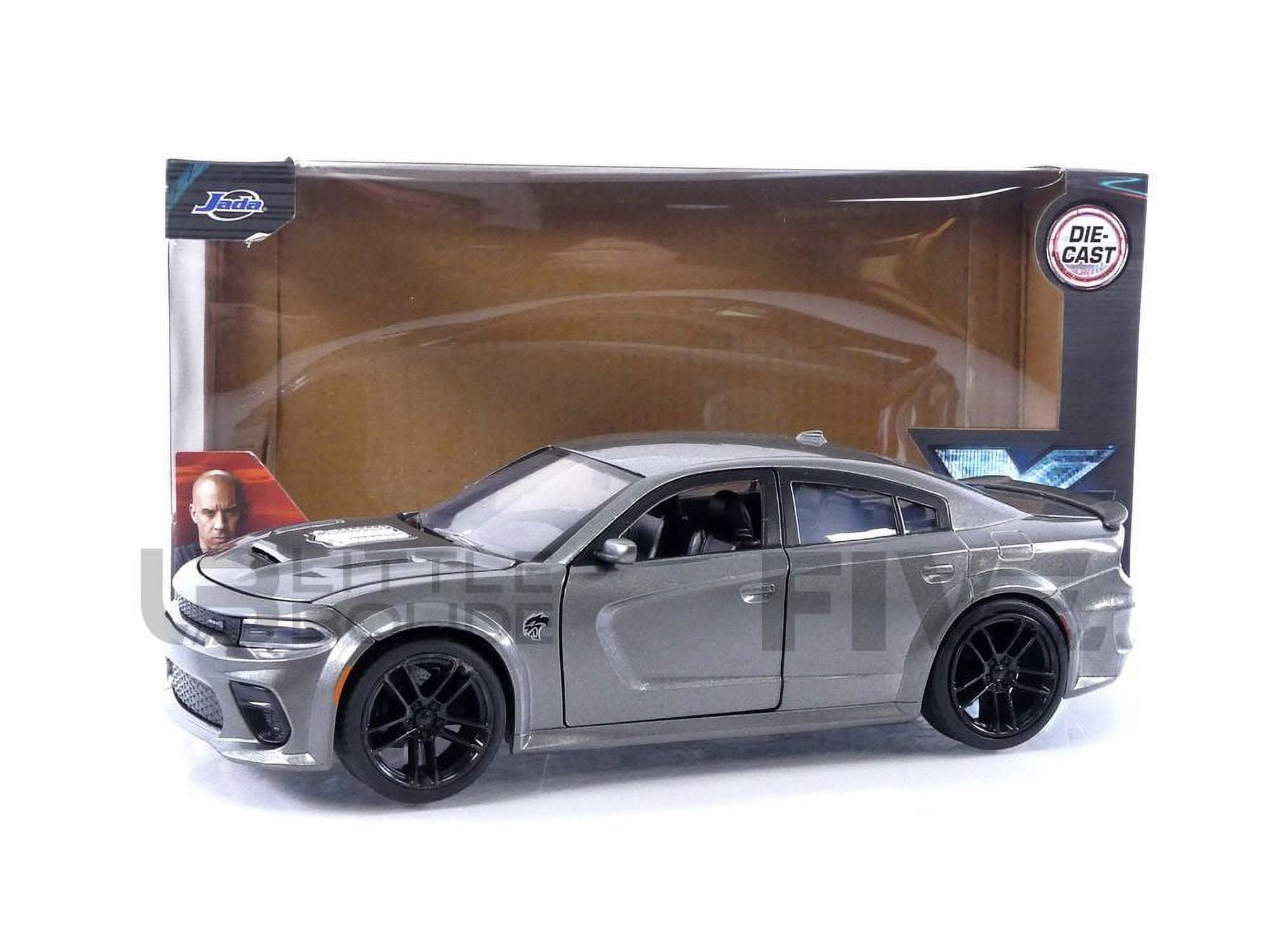 Endless Games 2021 Dodge Charger SRT Hellcat Metallic Fast X 2023 Movie Fast & Furious Series 1-24 Diecast Model Car&#44; Gray