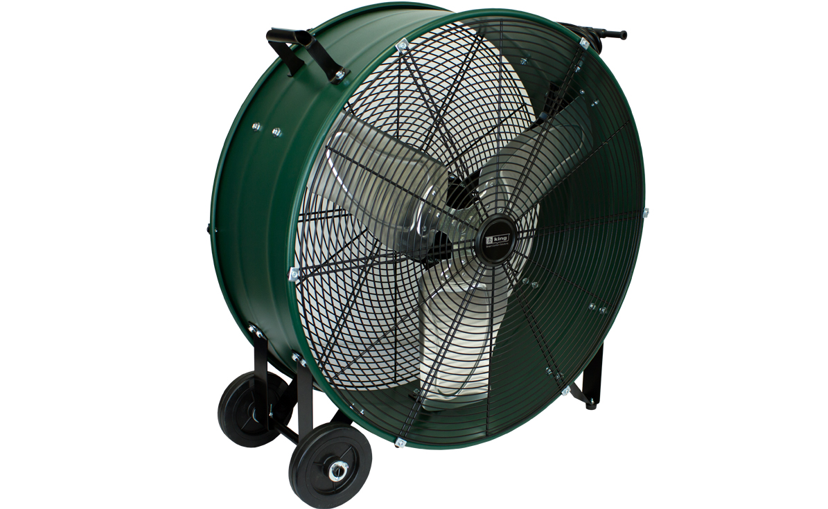 TotalTools 36 in. Direct Drive Fixed Drum Fan